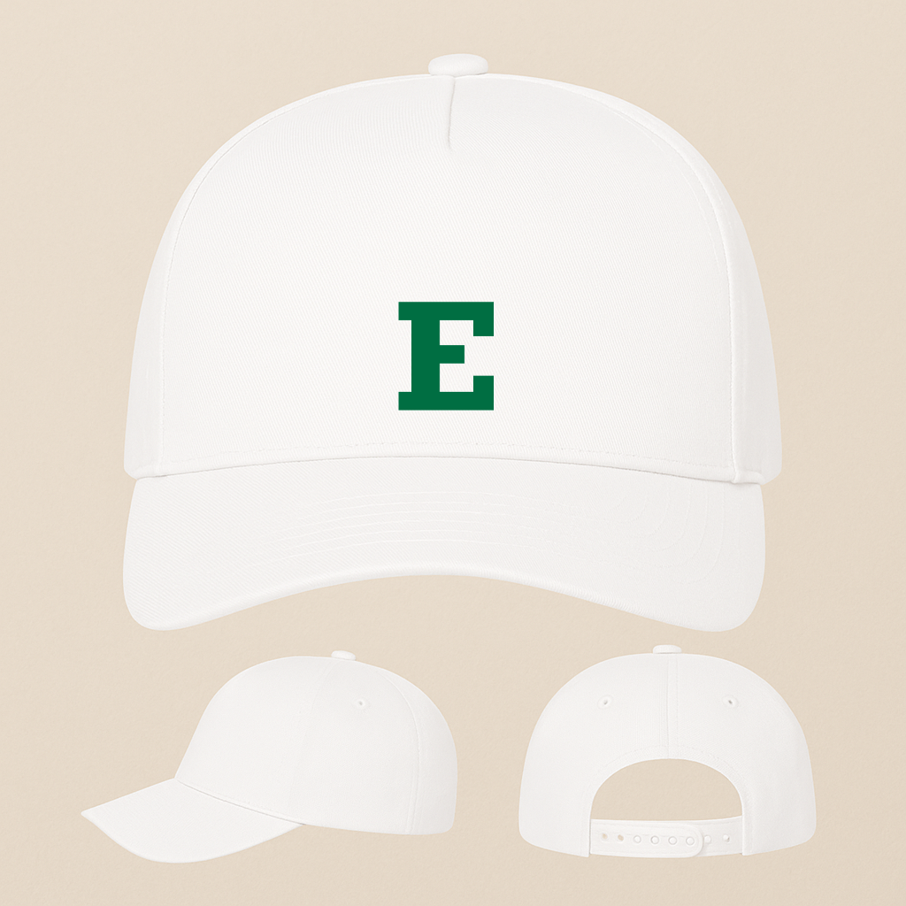 Eastern Michigan Eagles Logo Five Panel Twill Snapback Cap