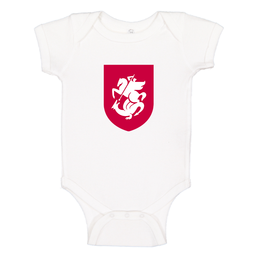 Georgia National Soccer Team Baby Romper Onesie