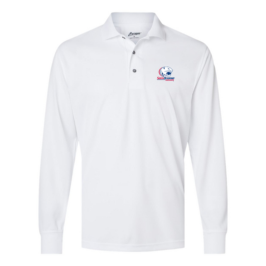 Men's South Alabama Jaguars Logo Paragon Prescott Long Sleeve Polo