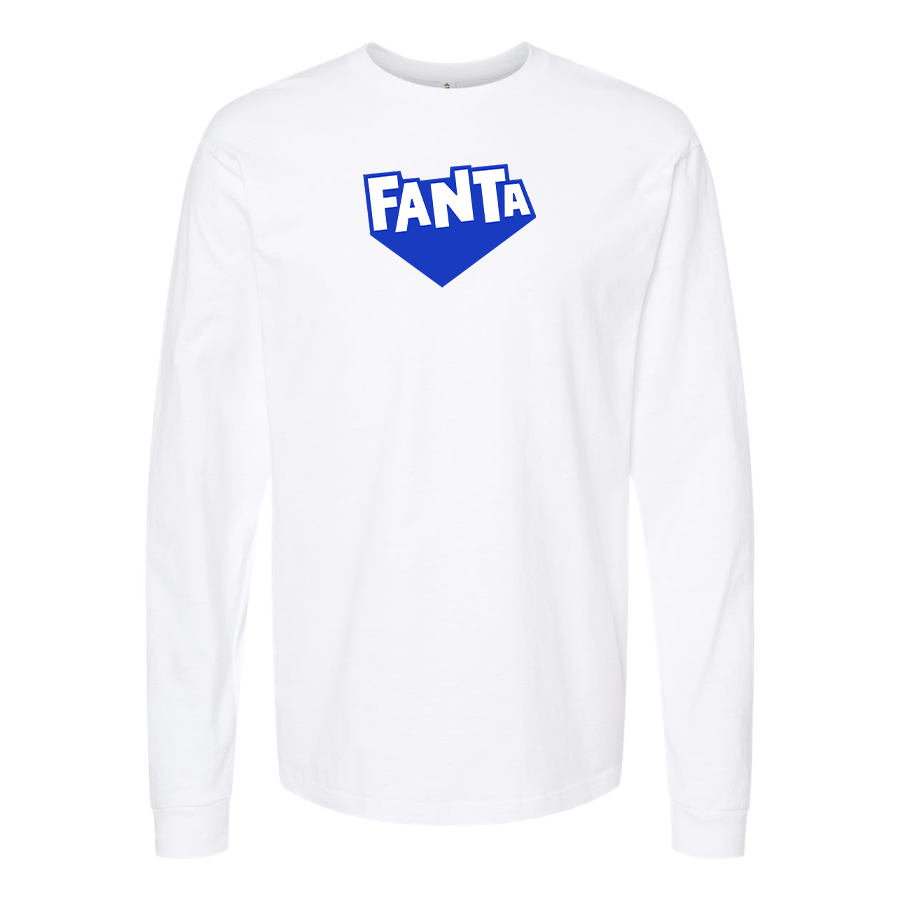 Youth Fanta Logo Cotton Long Sleeve T-Shirt