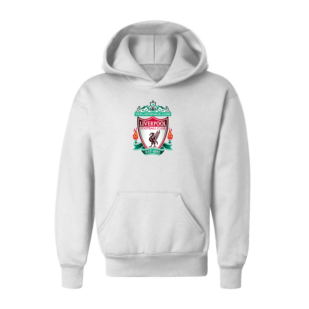 Youth Kids Liverpool Football Club Est.1892 Pullover Hoodie