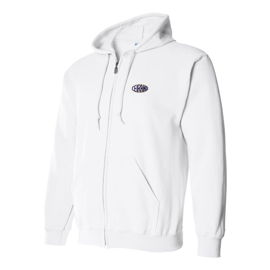 Men's Ceirano Logo Zipper Hoodie
