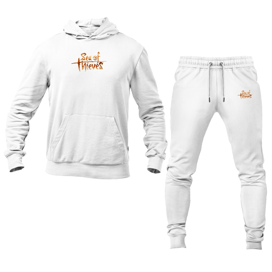 Men's Sea Of Thieves Logo Hoodie Joggers Set