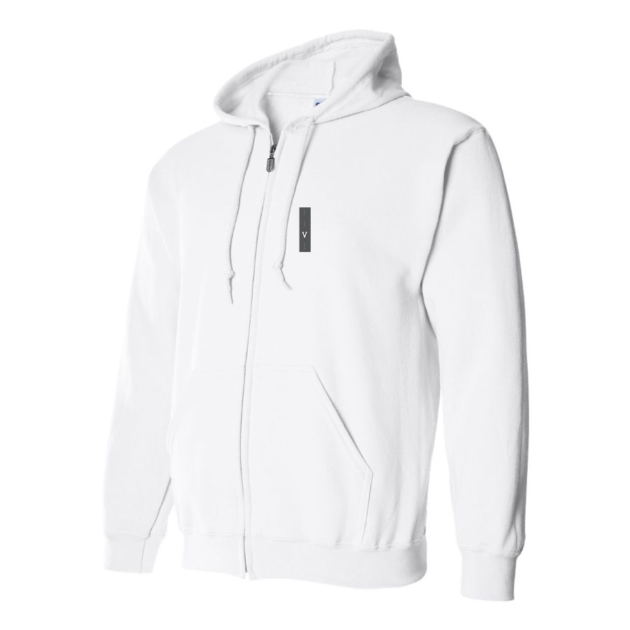 Men's Five Logo Zipper Hoodie