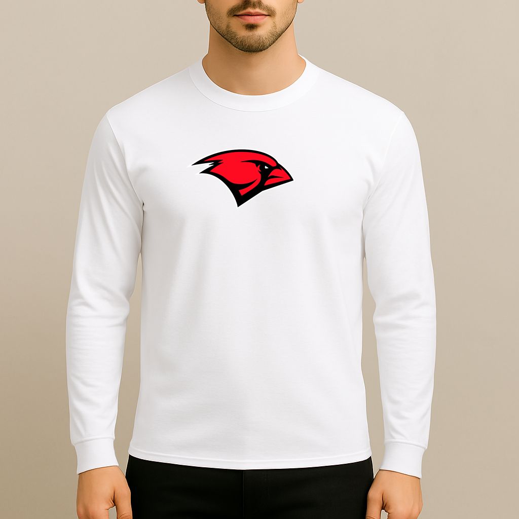 Men's Incarnate Word Cardinals Logo Long Sleeve T-Shirt