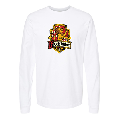 Youth Kids Gryffindor Harry Potter Movie Team Long Sleeve T-Shirt