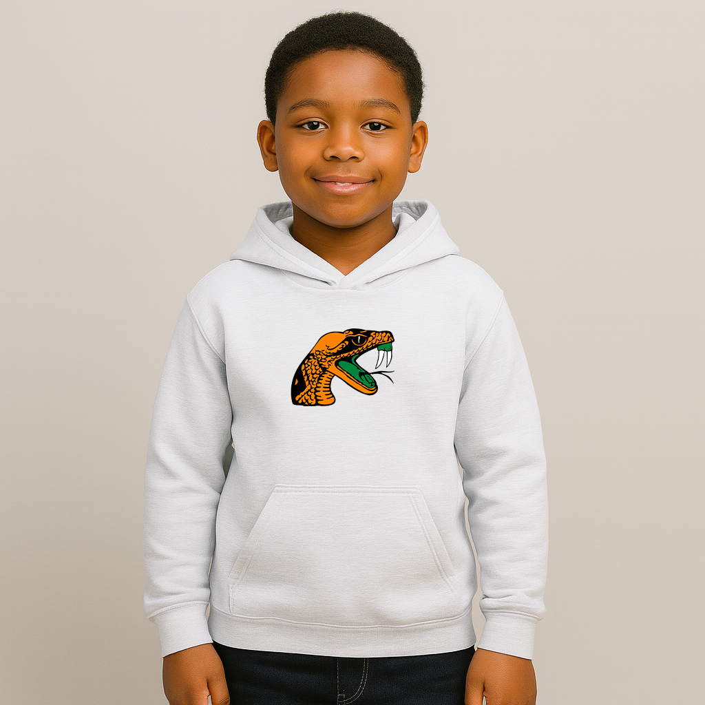 Youth Florida AM Rattlers Logo Pullover Hoodie