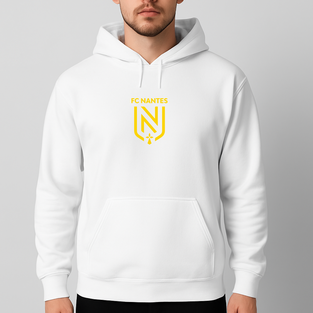 Men's FC Nantes Soccer Logo Pullover Hoodie