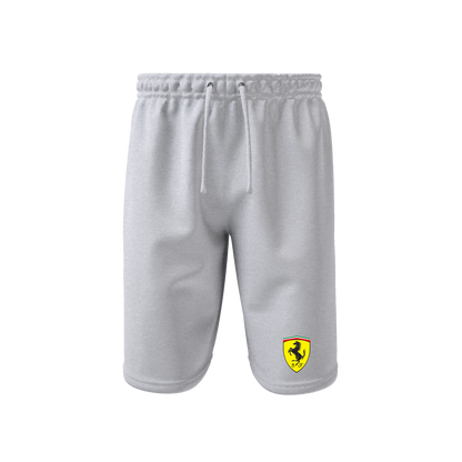 Men’s Ferrari Motorsport Car Athletic Fleece Shorts