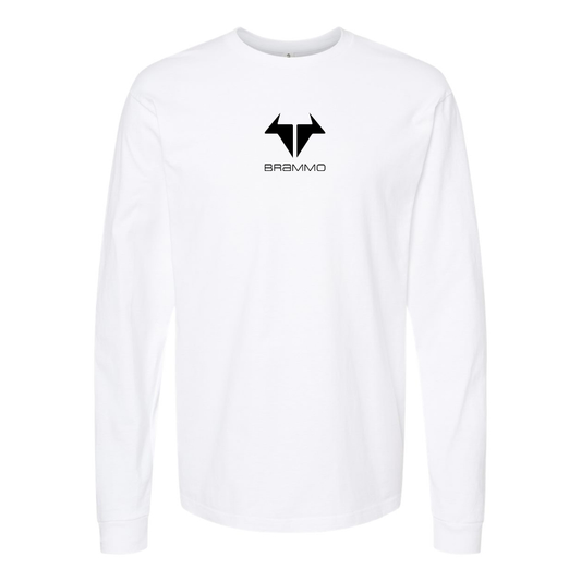 Youth Brammo Logo Cotton Long Sleeve T-Shirt