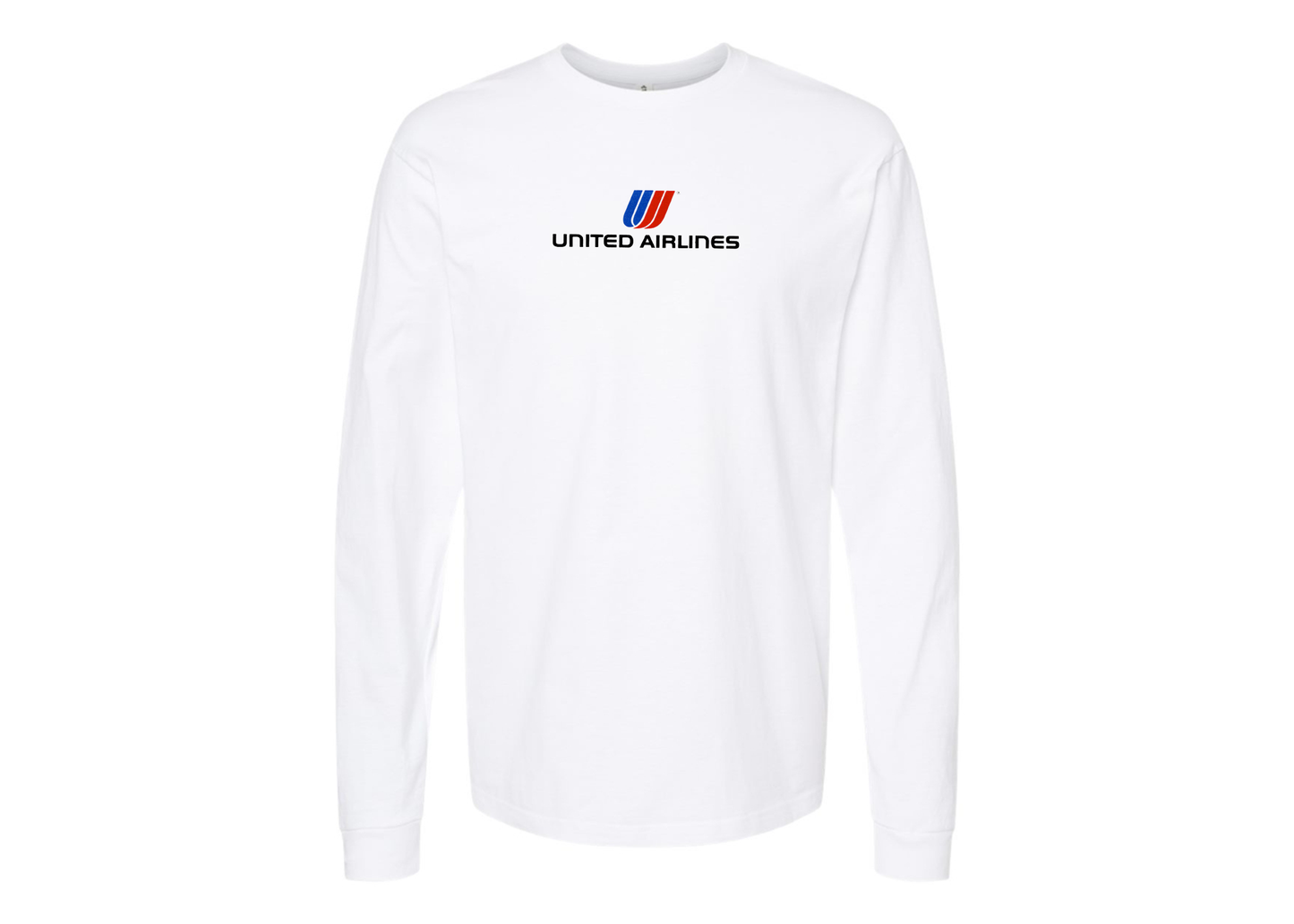 Youth United Airlines Logo Cotton Long Sleeve T-Shirt