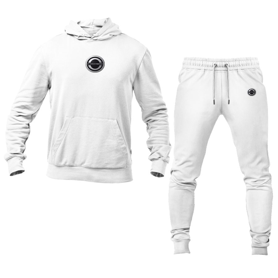 Men's BharatBenz Logo Hoodie Joggers Set