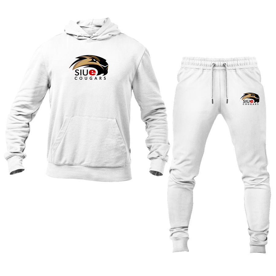 Men's SIU Edwardsville Cougars Logo Hoodie Joggers Set