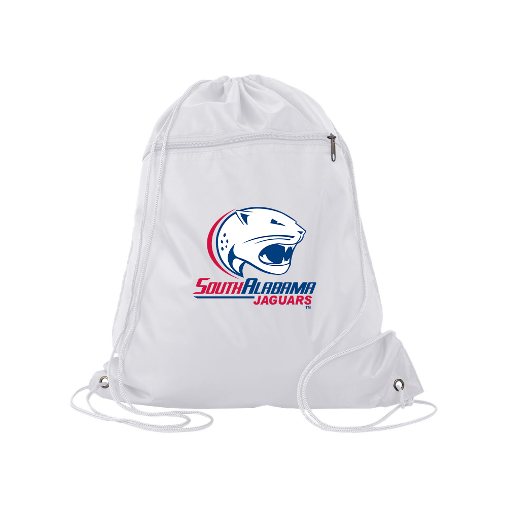 South Alabama Jaguars Logo Q-Tees - Polyester Cinchpack