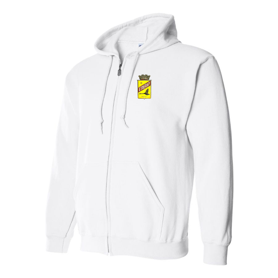 Men's Etnerap Logo Zipper Hoodie