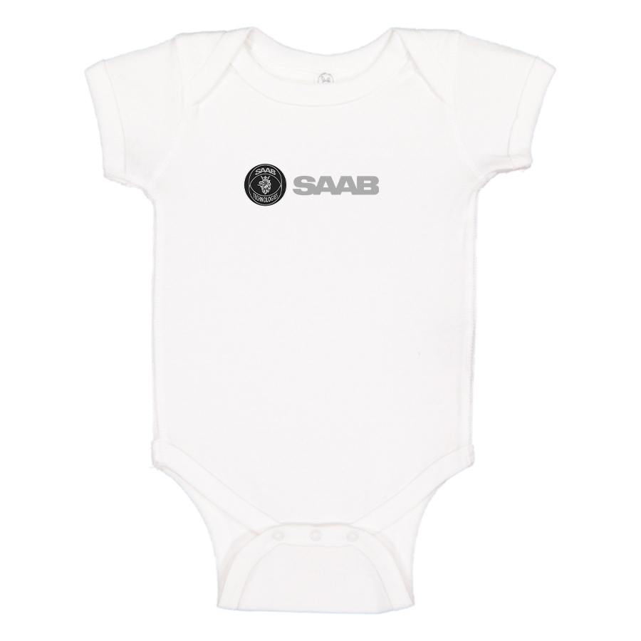 Saab Logo Baby Romper Onesie