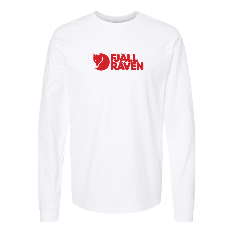 Youth Fjallraven Logo Cotton Long Sleeve T-Shirt