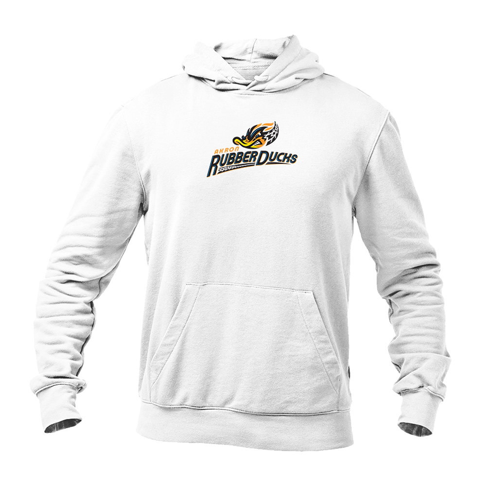 Men's Akron RubberDucks Logo Pullover Hoodie