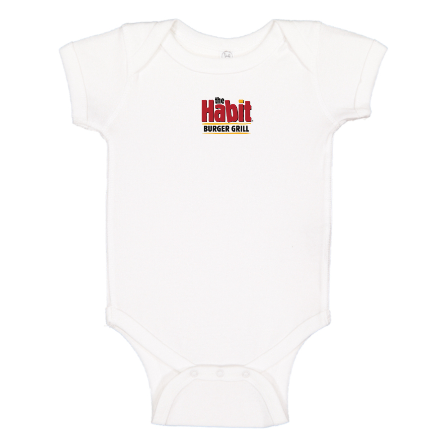 The Habit Burger Grill Logo Baby Romper Onesie