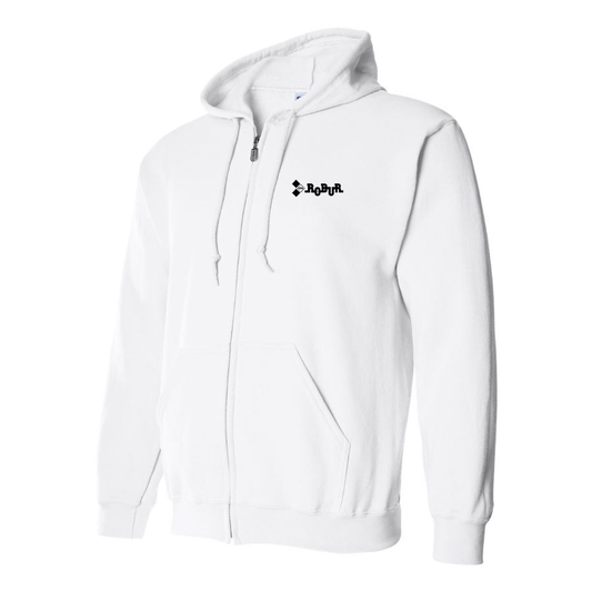 Men's Robur Logo Zipper Hoodie
