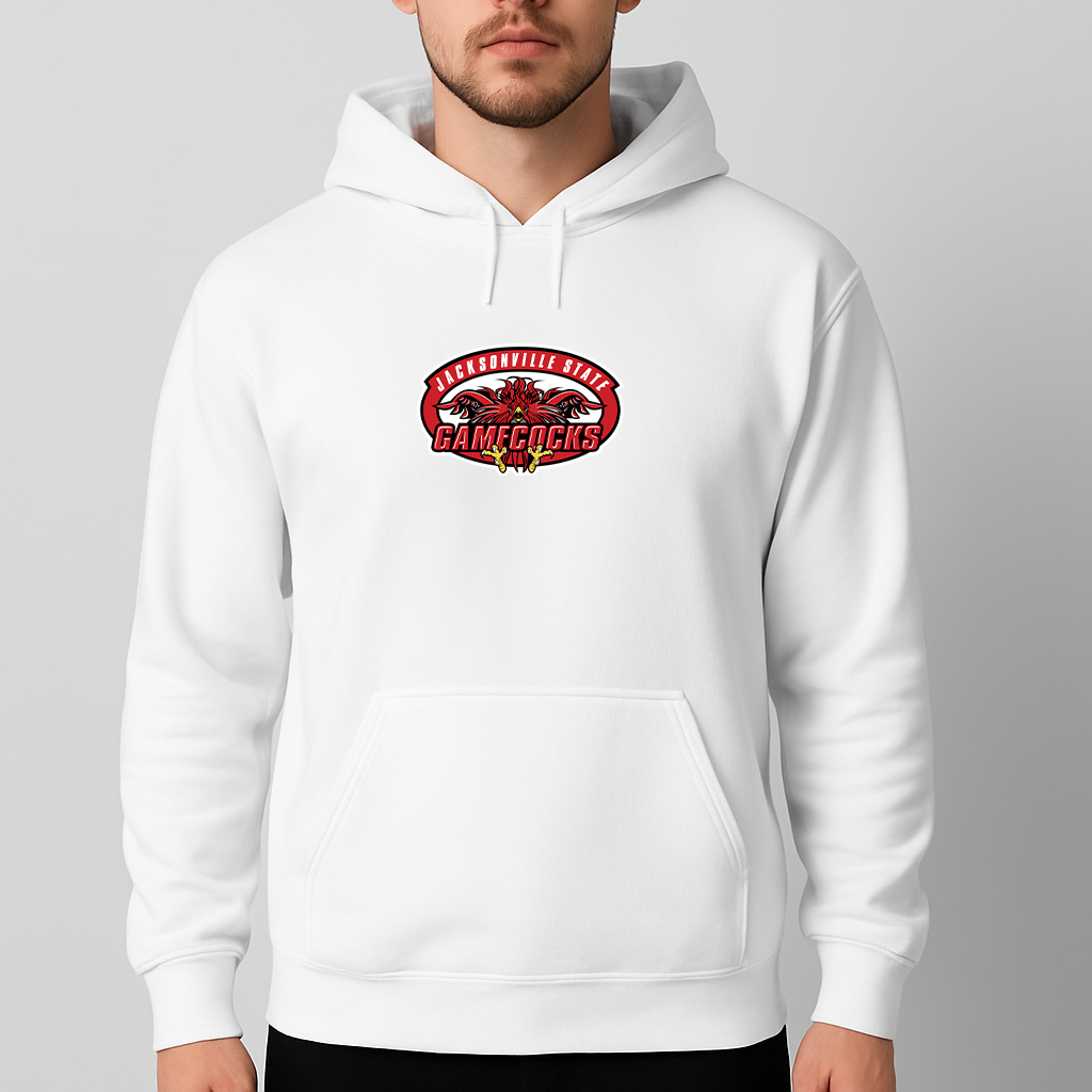 Men's Jacksonville State Gamecocks Logo Pullover Hoodie