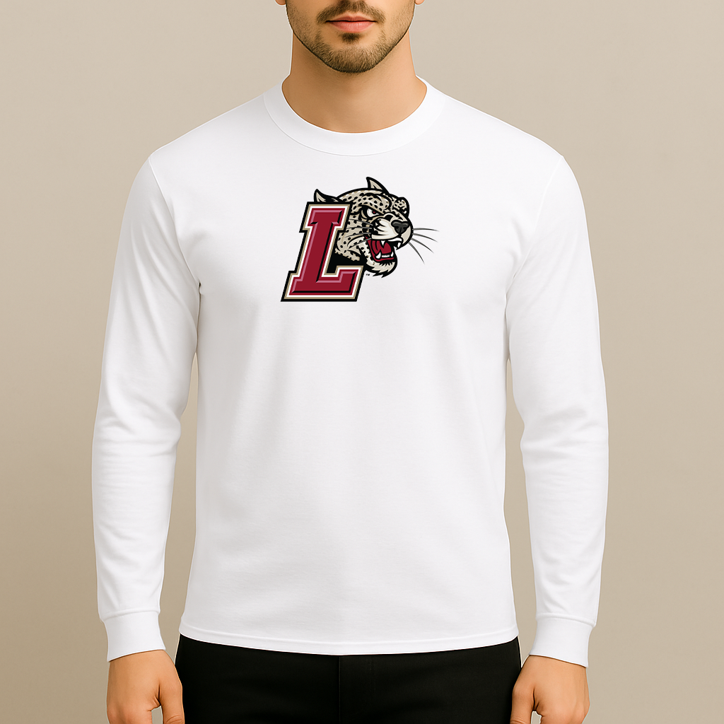 Men's Lafayette Leopards Logo Long Sleeve T-Shirt