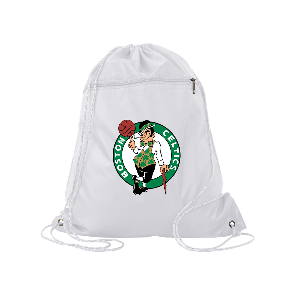 Boston Celtics Logo Q-Tees - Polyester Cinchpack