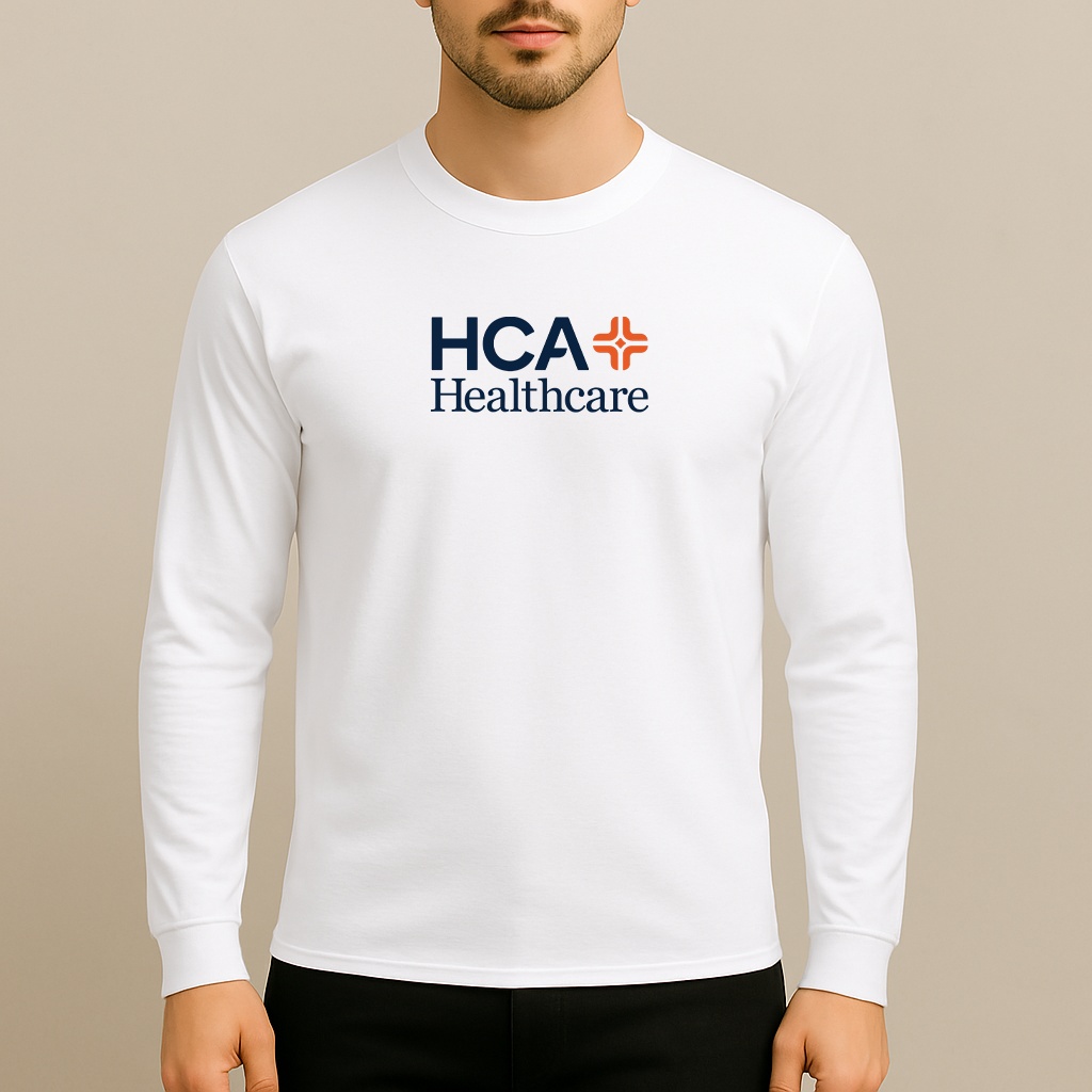 Men's HCA Healthcare Logo Long Sleeve T-Shirt