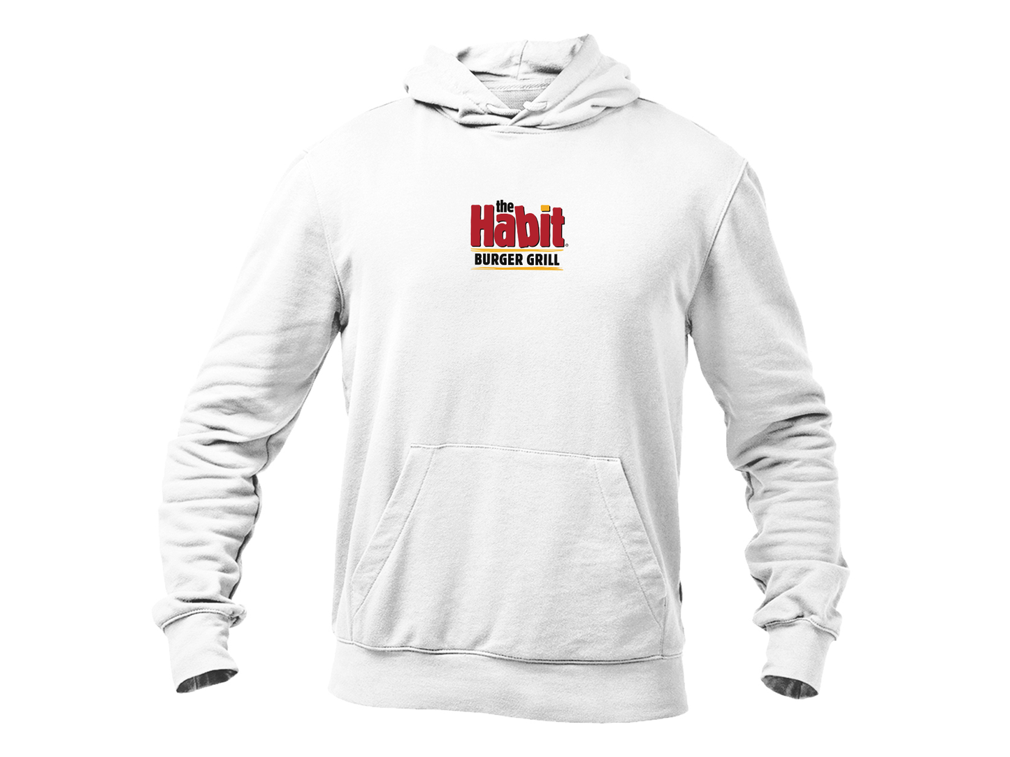 Men's The Habit Burger Grill Gildan  Heavy Blend Hooded Sweatshirt