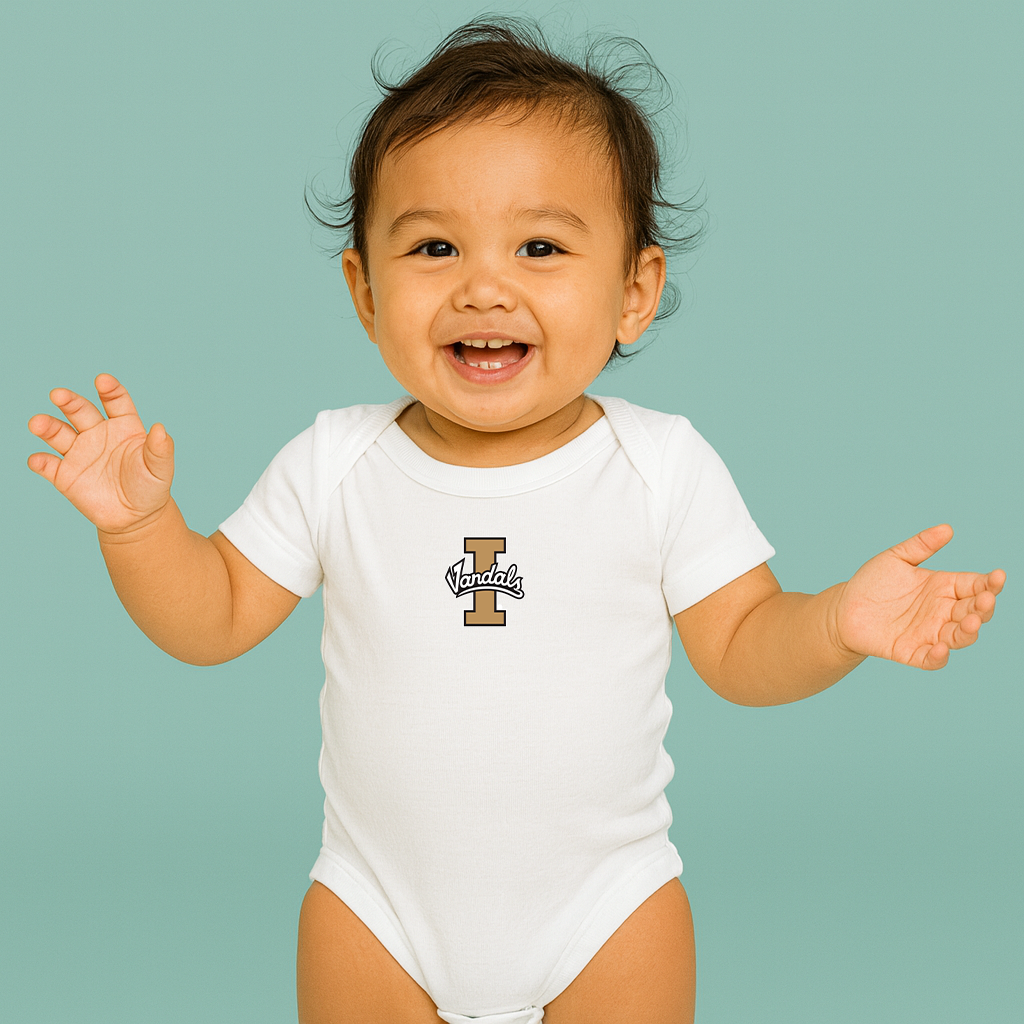 Idaho Vandals Logo Baby Romper Onesie