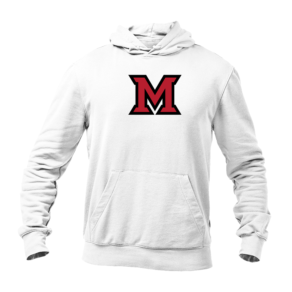 Men's Miami Ohio RedHawks Logo Pullover Hoodie