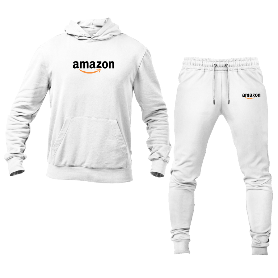 Men's Amazon Logo Hoodie Joggers Set