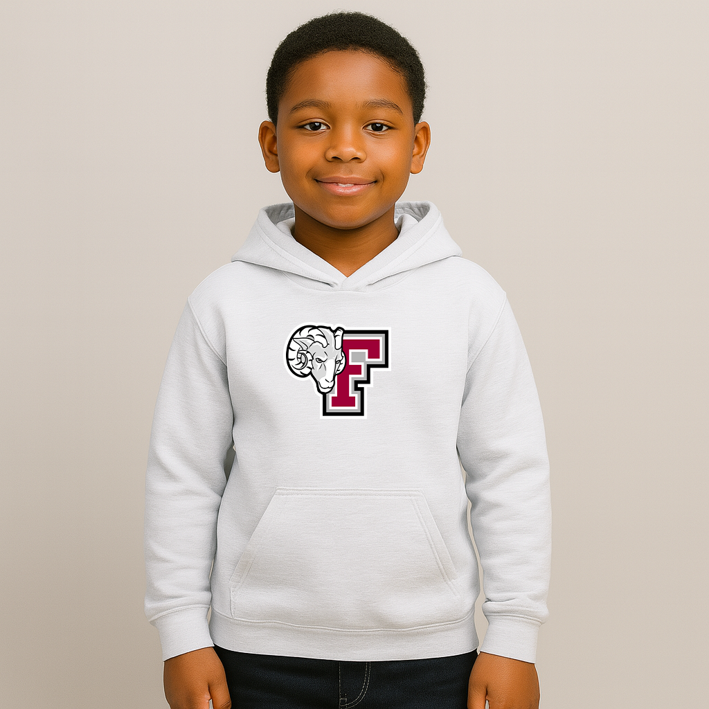 Youth Fordham Rams Logo Pullover Hoodie