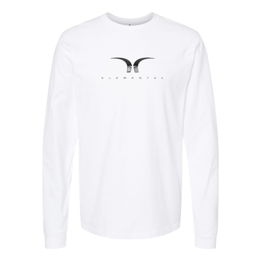 Youth Elemental Logo Cotton Long Sleeve T-Shirt