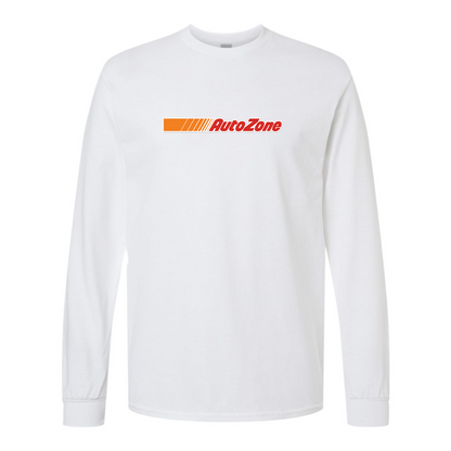 Men's AutoZone Logo Gildan Heavy Cotton Long Sleeve T-Shirt