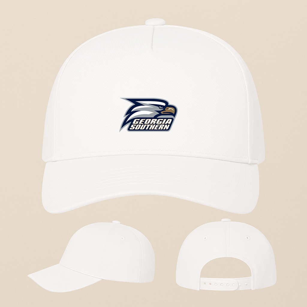 George Georgia Southern Eagles Logo Five Panel Twill Snapback Cap