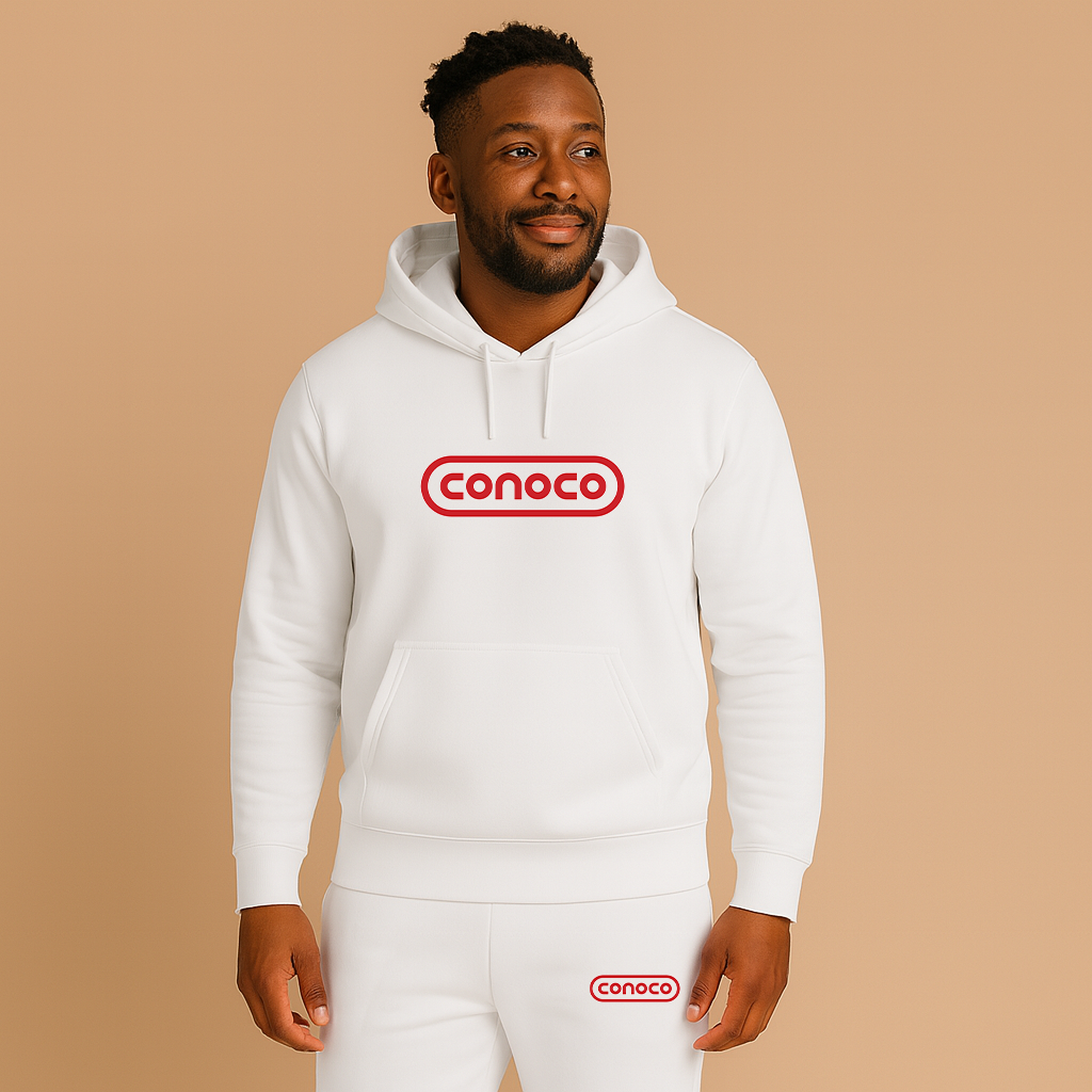 Men's Conoco Gas Station Hoodie Joggers Set