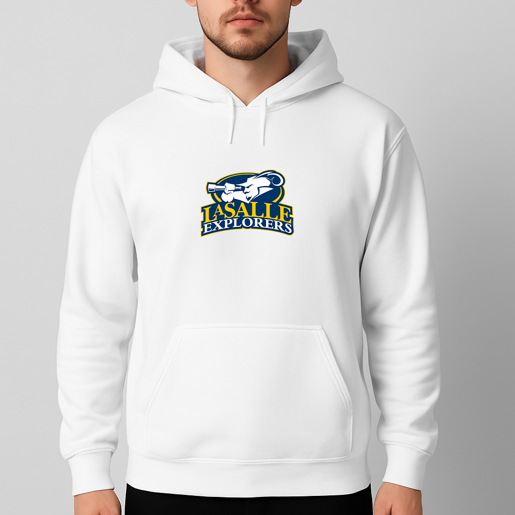 Men's La Salle Explorers Logo Pullover Hoodie