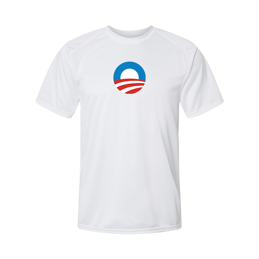 Men's Obama Logo Polyester T-Shirt