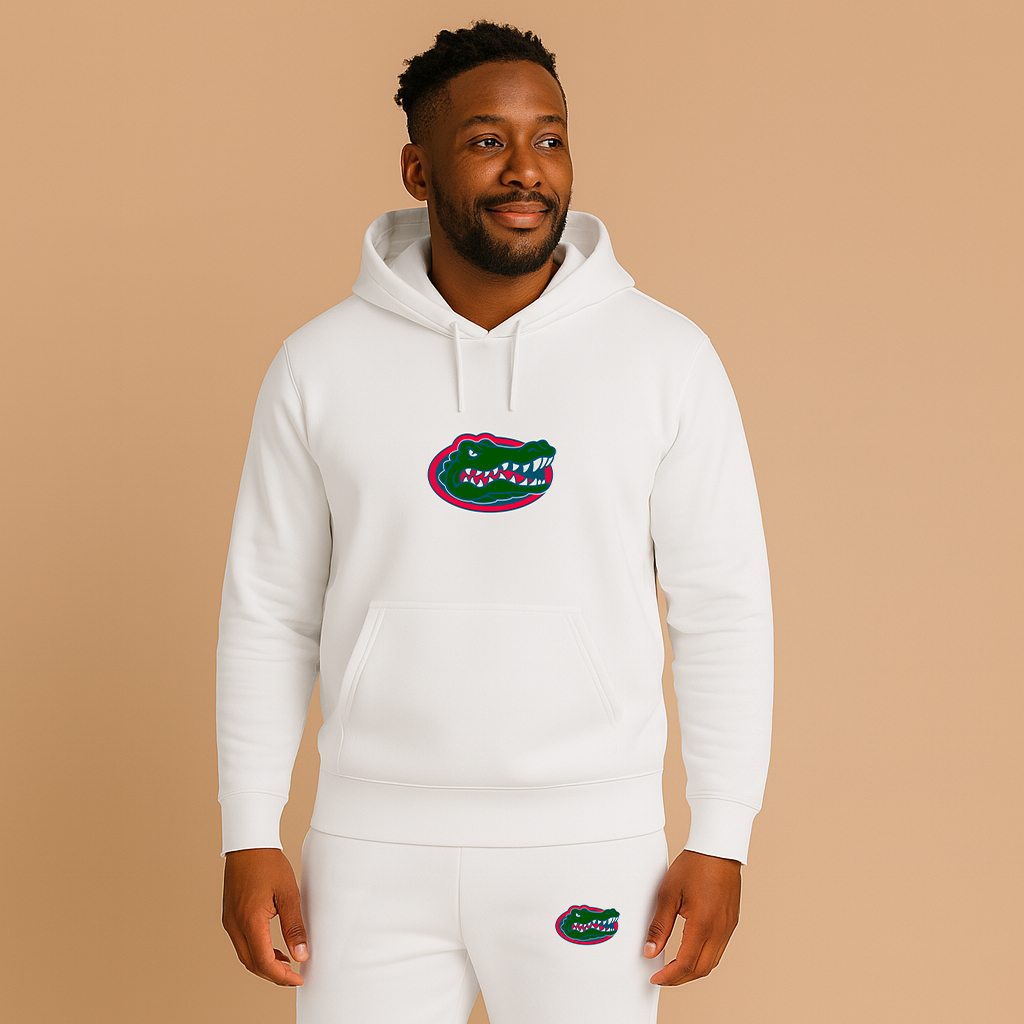 Men's Florida Gators Logo Hoodie Joggers Set
