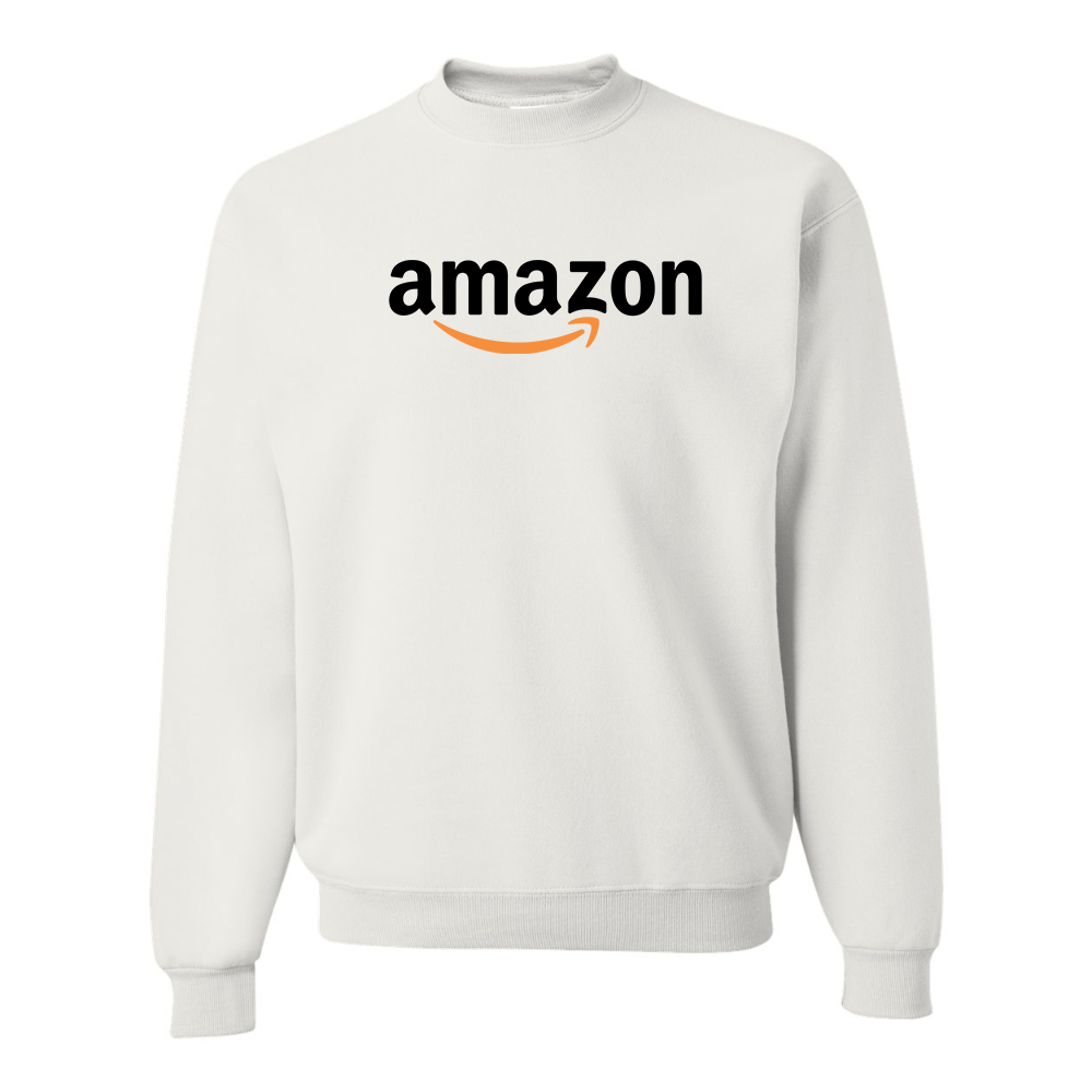 Men's Amazon Logo  JERZEES NuBlend Crewneck Sweatshirt