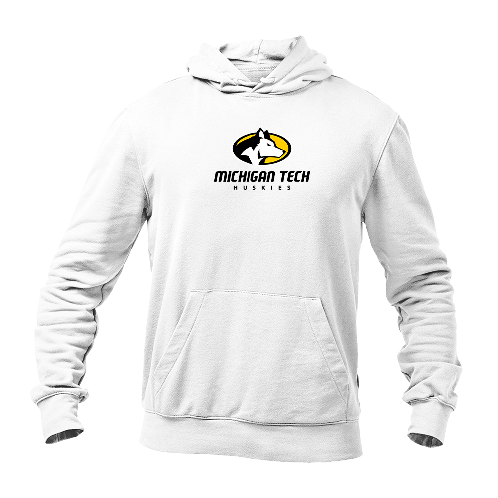 Men's Michigan Tech Huskies Logo Pullover Hoodie