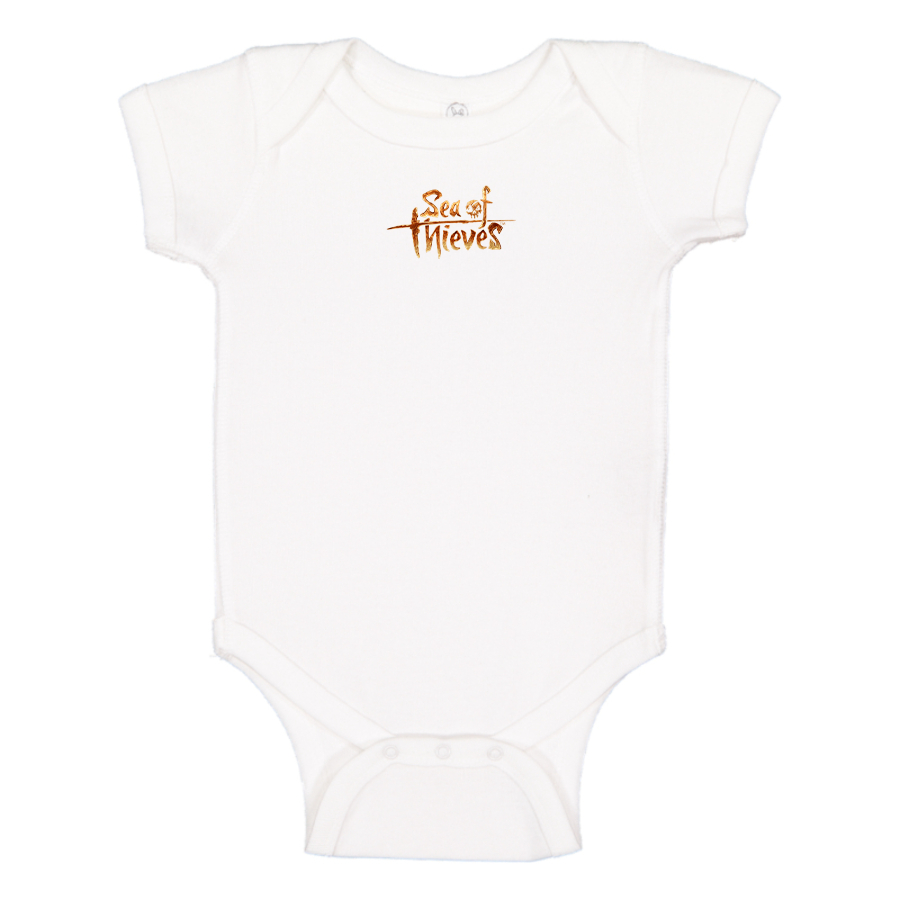 Sea Of Thieves Logo Baby Romper Onesie