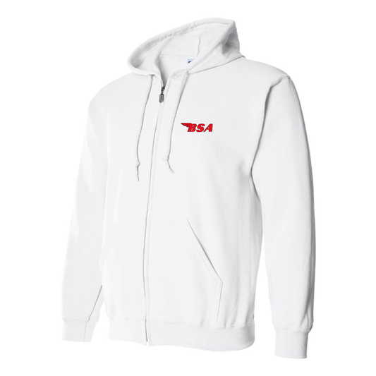 Men's BSA Logo Zipper Hoodie