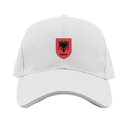 Albania National Soccer Team Dad Baseball Cap Hat