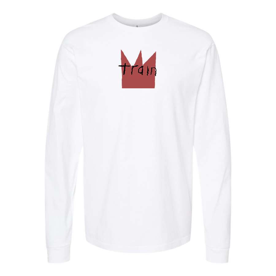Men's Train Logo Long Sleeve T-Shirt