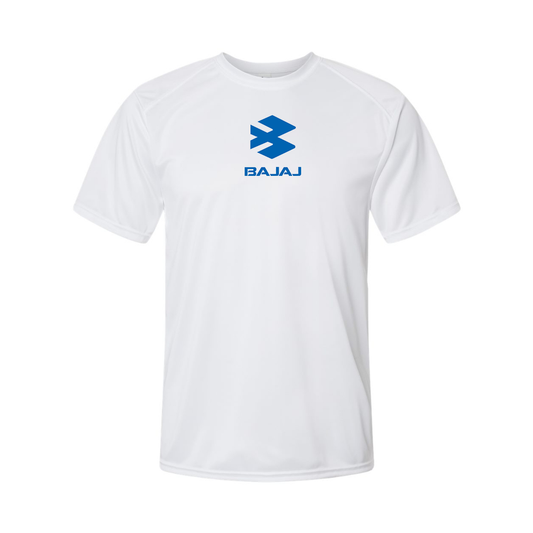 Men's Bajaj Logo Polyester T-Shirt