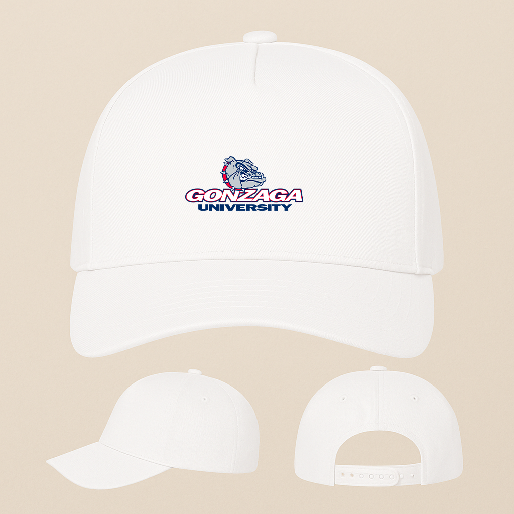George Gonzaga Bulldogs Logo Five Panel Twill Snapback Cap
