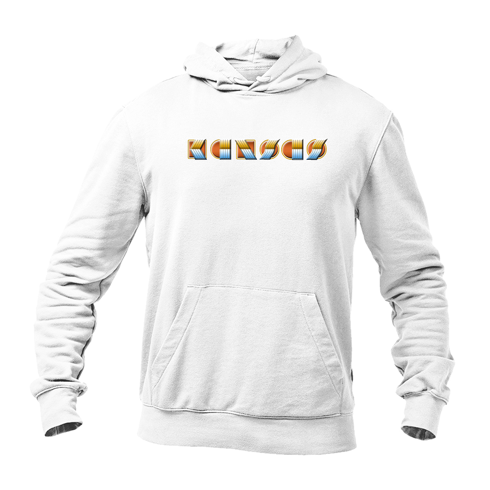 Men's Kansas Logo  Pullover Hoodie