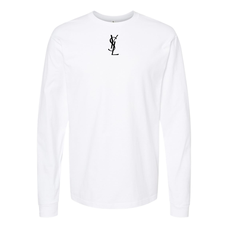 Men's YSL logo Long Sleeve T-Shirt
